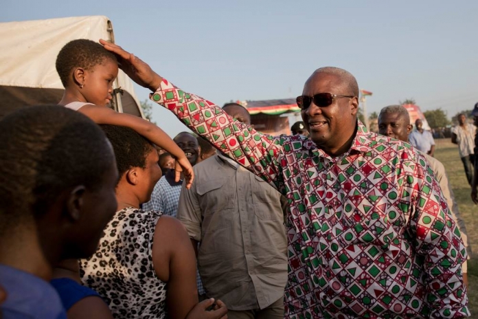 H. E John Dramani Mahama